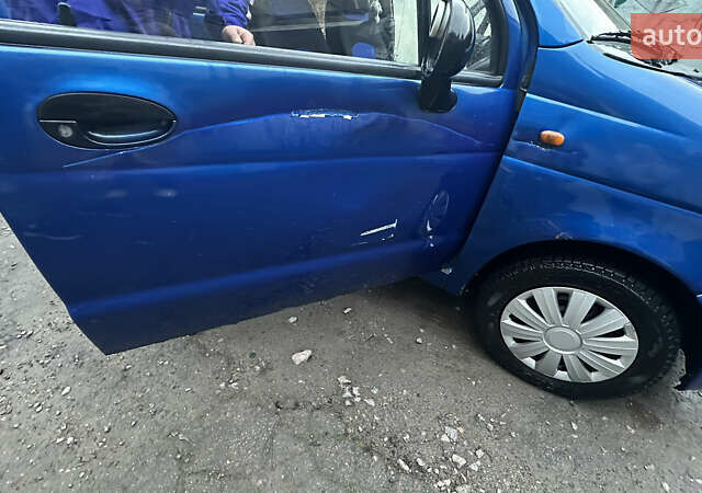 Синий Дэу Матиз, объемом двигателя 0.8 л и пробегом 122 тыс. км за 2350 $, фото 11 на Automoto.ua
