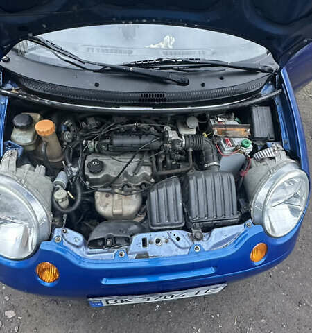 Синий Дэу Матиз, объемом двигателя 0.8 л и пробегом 122 тыс. км за 2350 $, фото 23 на Automoto.ua