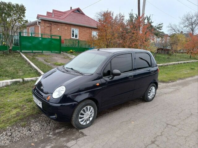 Синий Дэу Матиз, объемом двигателя 0.8 л и пробегом 186 тыс. км за 2700 $, фото 5 на Automoto.ua