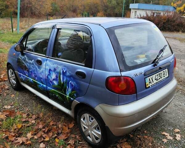 Синий Дэу Матиз, объемом двигателя 1 л и пробегом 147 тыс. км за 2700 $, фото 6 на Automoto.ua