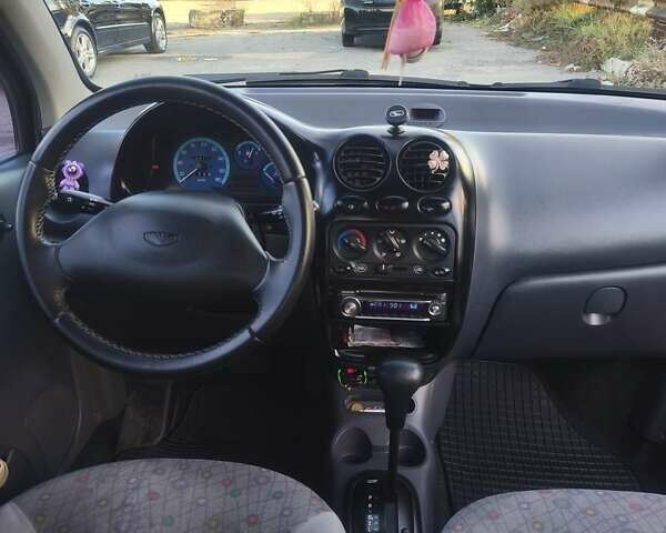 Синий Дэу Матиз, объемом двигателя 0.8 л и пробегом 98 тыс. км за 2400 $, фото 4 на Automoto.ua