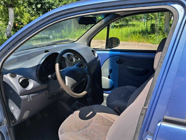 Синий Дэу Матиз, объемом двигателя 0.8 л и пробегом 185 тыс. км за 110000 $, фото 1 на Automoto.ua