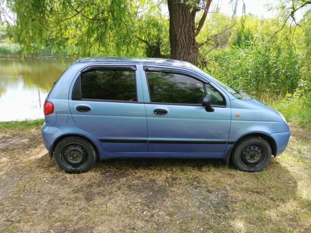 Синий Дэу Матиз, объемом двигателя 0.8 л и пробегом 130 тыс. км за 3100 $, фото 1 на Automoto.ua