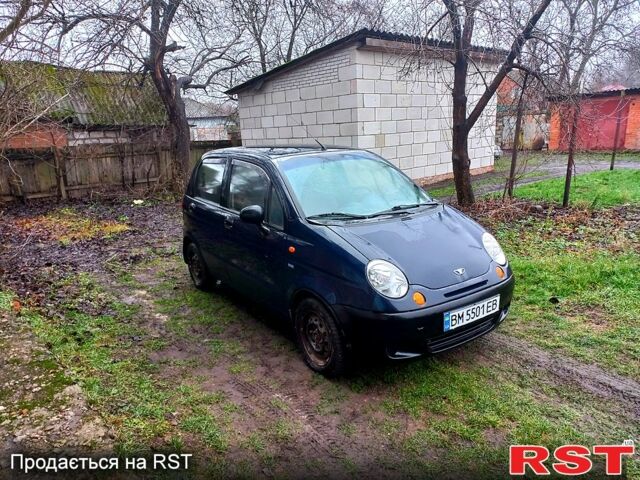 Синій Деу Матіз, об'ємом двигуна 0.8 л та пробігом 106 тис. км за 1650 $, фото 1 на Automoto.ua