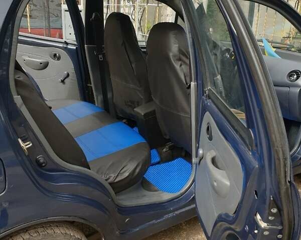 Синий Дэу Матиз, объемом двигателя 0.8 л и пробегом 108 тыс. км за 2100 $, фото 10 на Automoto.ua