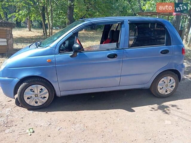Синий Дэу Матиз, объемом двигателя 0.8 л и пробегом 168 тыс. км за 2100 $, фото 7 на Automoto.ua