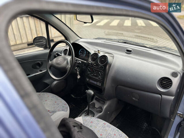 Синий Дэу Матиз, объемом двигателя 0.8 л и пробегом 108 тыс. км за 2750 $, фото 9 на Automoto.ua
