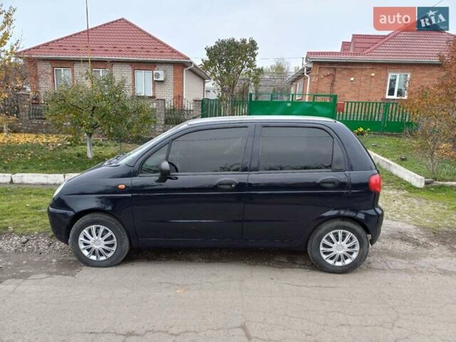 Синий Дэу Матиз, объемом двигателя 0.8 л и пробегом 186 тыс. км за 2700 $, фото 1 на Automoto.ua