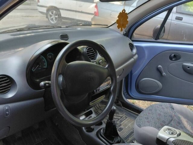 Синій Деу Матіз, об'ємом двигуна 8 л та пробігом 60 тис. км за 2700 $, фото 5 на Automoto.ua