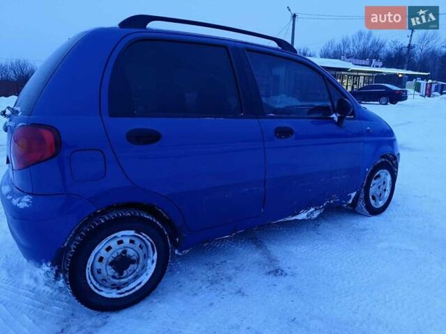Синий Дэу Матиз, объемом двигателя 0.8 л и пробегом 153 тыс. км за 1999 $, фото 7 на Automoto.ua
