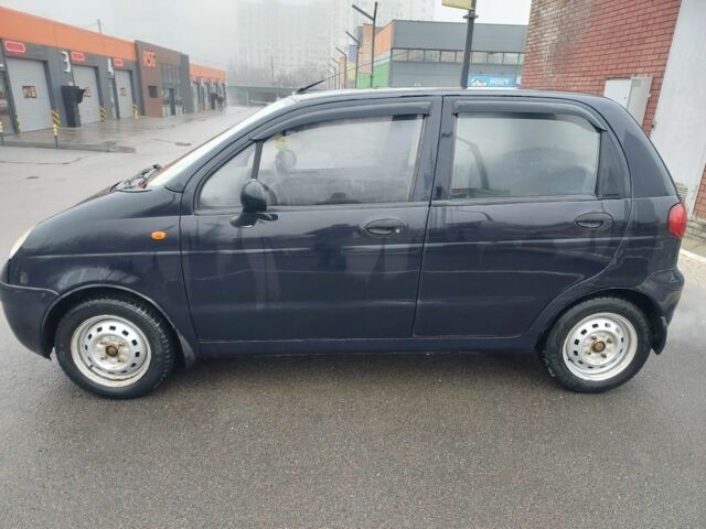 Синий Дэу Матиз, объемом двигателя 0.8 л и пробегом 209 тыс. км за 1650 $, фото 2 на Automoto.ua