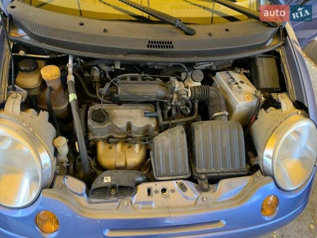 Синий Дэу Матиз, объемом двигателя 0.8 л и пробегом 113 тыс. км за 3100 $, фото 6 на Automoto.ua