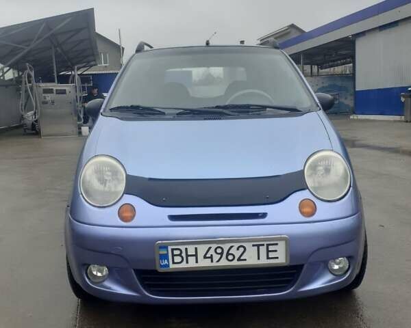 Синий Дэу Матиз, объемом двигателя 0.8 л и пробегом 167 тыс. км за 2650 $, фото 4 на Automoto.ua