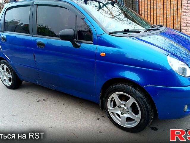 Синій Деу Матіз, об'ємом двигуна 0.8 л та пробігом 130 тис. км за 3000 $, фото 4 на Automoto.ua