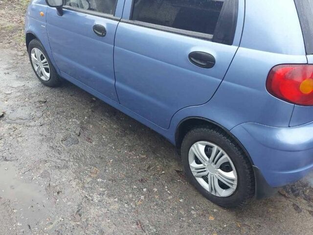 Синий Дэу Матиз, объемом двигателя 0.8 л и пробегом 119 тыс. км за 2300 $, фото 5 на Automoto.ua