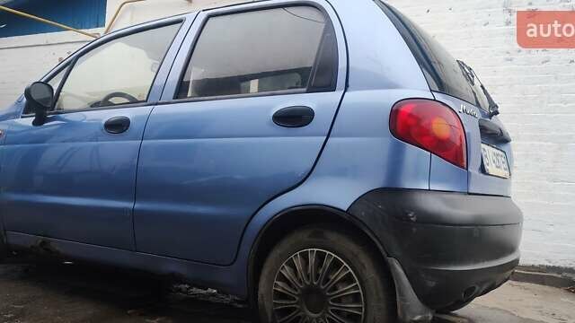 Синий Дэу Матиз, объемом двигателя 0.8 л и пробегом 90 тыс. км за 1800 $, фото 1 на Automoto.ua