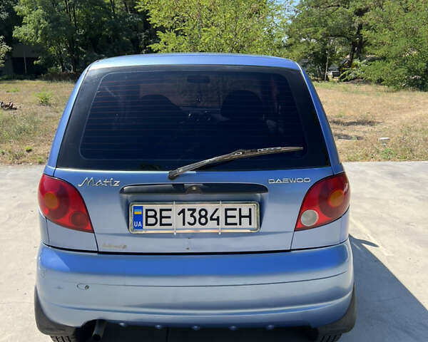 Синий Дэу Матиз, объемом двигателя 0.8 л и пробегом 167 тыс. км за 3000 $, фото 1 на Automoto.ua