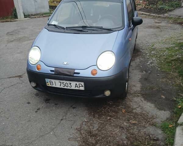 Синій Деу Матіз, об'ємом двигуна 0.8 л та пробігом 237 тис. км за 1500 $, фото 6 на Automoto.ua