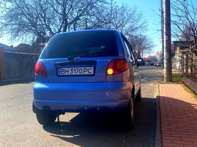 Синий Дэу Матиз, объемом двигателя 0.8 л и пробегом 136 тыс. км за 2400 $, фото 5 на Automoto.ua