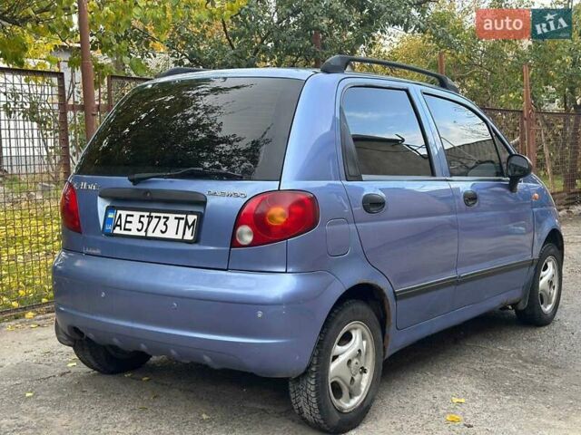 Деу Матіз 2007 у Дніпро (Дніпропетровську) на Automoto.ua Синій Деу Матіз, об'ємом двигуна 0.8 л та пробігом 106 тис. км за 2300 $, фото 2 на Automoto.ua