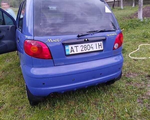 Синий Дэу Матиз, объемом двигателя 0.8 л и пробегом 153 тыс. км за 2700 $, фото 3 на Automoto.ua
