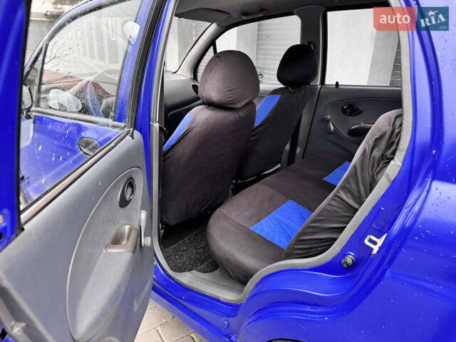 Синий Дэу Матиз, объемом двигателя 0.8 л и пробегом 186 тыс. км за 2200 $, фото 13 на Automoto.ua