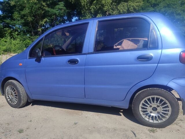 Синий Дэу Матиз, объемом двигателя 0.8 л и пробегом 78 тыс. км за 2500 $, фото 3 на Automoto.ua