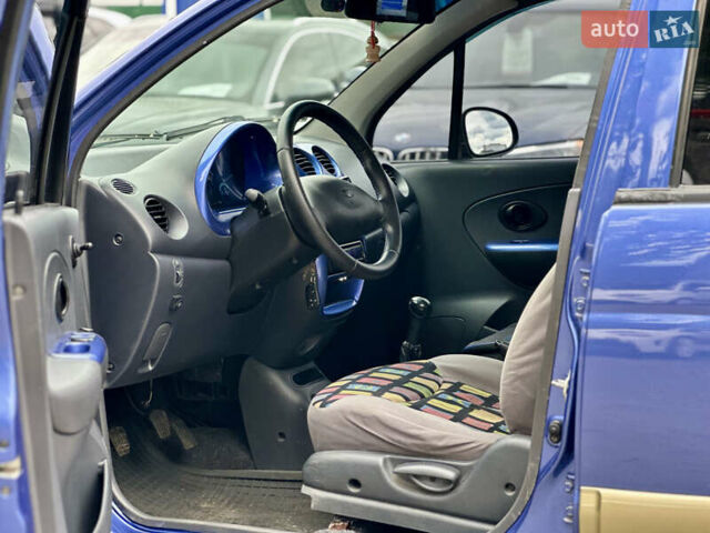 Синий Дэу Матиз, объемом двигателя 1 л и пробегом 135 тыс. км за 2900 $, фото 8 на Automoto.ua