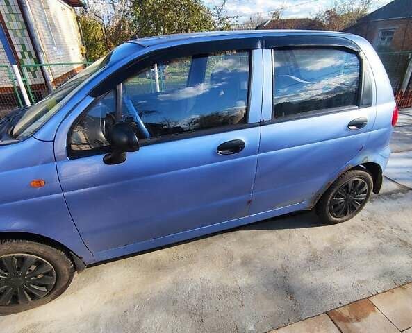 Синій Деу Матіз, об'ємом двигуна 0.8 л та пробігом 192 тис. км за 2100 $, фото 4 на Automoto.ua