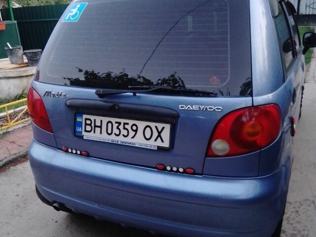 Синій Деу Матіз, об'ємом двигуна 0.8 л та пробігом 107 тис. км за 2400 $, фото 1 на Automoto.ua