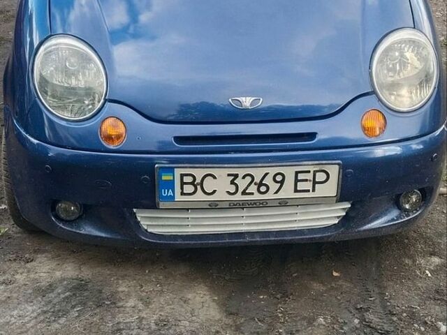 Синий Дэу Матиз, объемом двигателя 1 л и пробегом 157 тыс. км за 1950 $, фото 2 на Automoto.ua