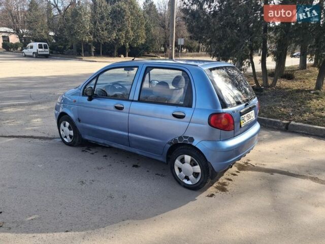 Синий Дэу Матиз, объемом двигателя 0.8 л и пробегом 137 тыс. км за 1699 $, фото 5 на Automoto.ua