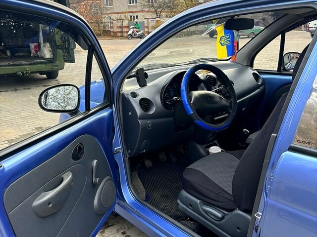 Синий Дэу Матиз, объемом двигателя 0.8 л и пробегом 130 тыс. км за 2550 $, фото 5 на Automoto.ua