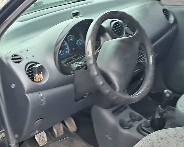 Синий Дэу Матиз, объемом двигателя 1 л и пробегом 129 тыс. км за 2500 $, фото 3 на Automoto.ua