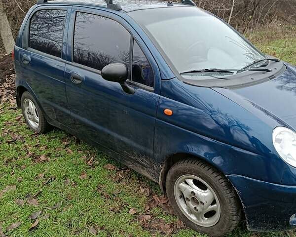 Синій Деу Матіз, об'ємом двигуна 0.8 л та пробігом 84 тис. км за 3200 $, фото 5 на Automoto.ua