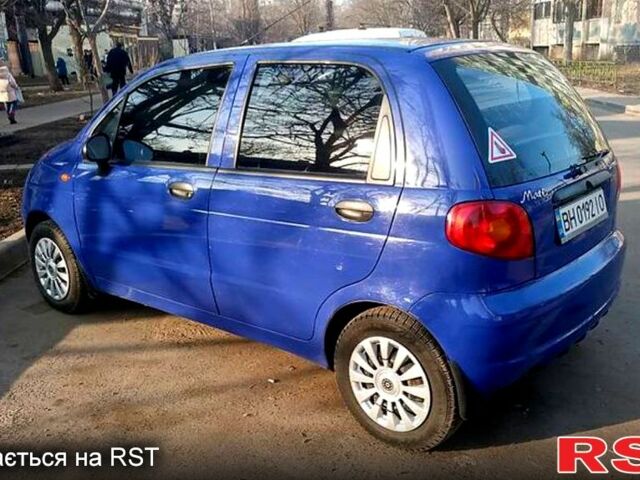 Синій Деу Матіз, об'ємом двигуна 0.8 л та пробігом 81 тис. км за 2700 $, фото 13 на Automoto.ua