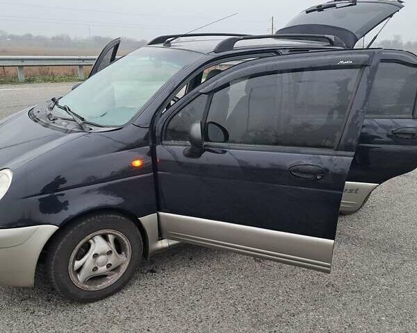 Синий Дэу Матиз, объемом двигателя 1 л и пробегом 129 тыс. км за 2500 $, фото 11 на Automoto.ua