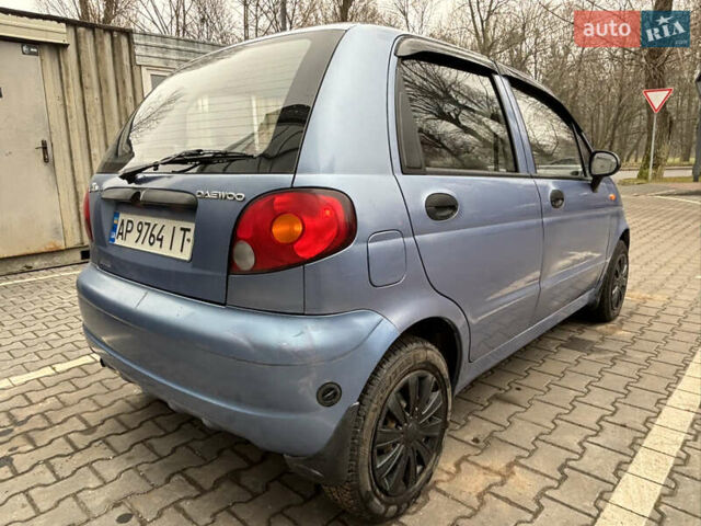 Синий Дэу Матиз, объемом двигателя 0.8 л и пробегом 108 тыс. км за 2750 $, фото 6 на Automoto.ua