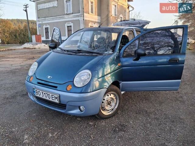 Синий Дэу Матиз, объемом двигателя 1 л и пробегом 173 тыс. км за 2450 $, фото 18 на Automoto.ua