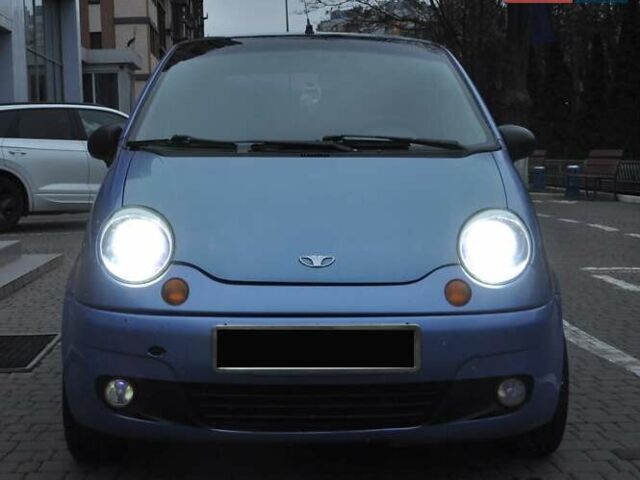 Синий Дэу Матиз, объемом двигателя 0.8 л и пробегом 167 тыс. км за 2700 $, фото 11 на Automoto.ua