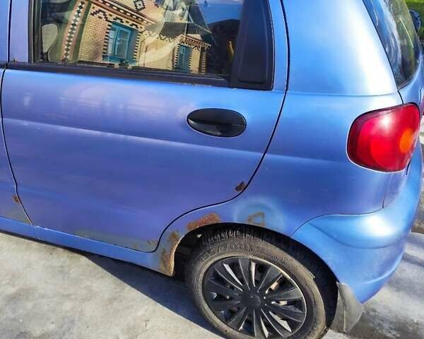 Синій Деу Матіз, об'ємом двигуна 0.8 л та пробігом 192 тис. км за 2100 $, фото 8 на Automoto.ua