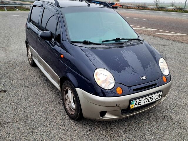 Синій Деу Матіз, об'ємом двигуна 1 л та пробігом 0 тис. км за 2000 $, фото 1 на Automoto.ua