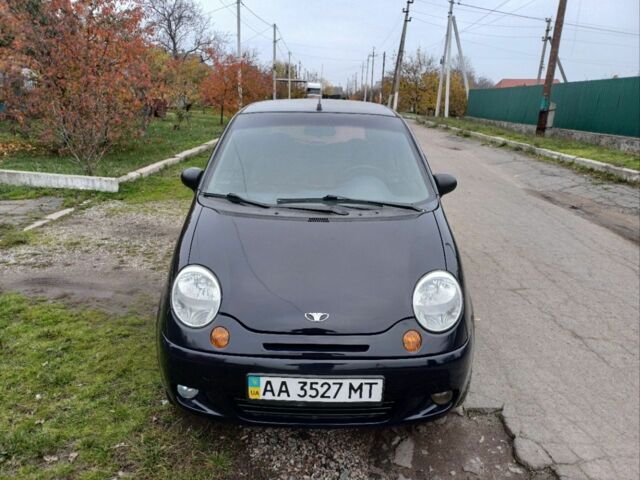 Синий Дэу Матиз, объемом двигателя 0.8 л и пробегом 186 тыс. км за 2700 $, фото 2 на Automoto.ua