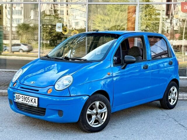 Синий Дэу Матиз, объемом двигателя 0.8 л и пробегом 184 тыс. км за 2200 $, фото 6 на Automoto.ua