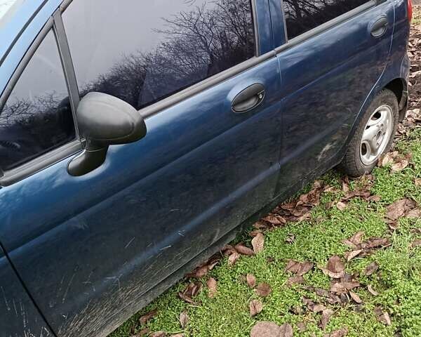Синій Деу Матіз, об'ємом двигуна 0.8 л та пробігом 84 тис. км за 3200 $, фото 2 на Automoto.ua