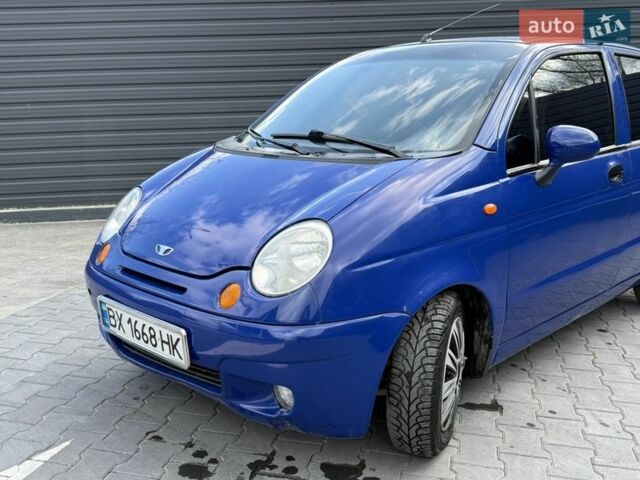 Синий Дэу Матиз, объемом двигателя 0.8 л и пробегом 218 тыс. км за 1600 $, фото 19 на Automoto.ua