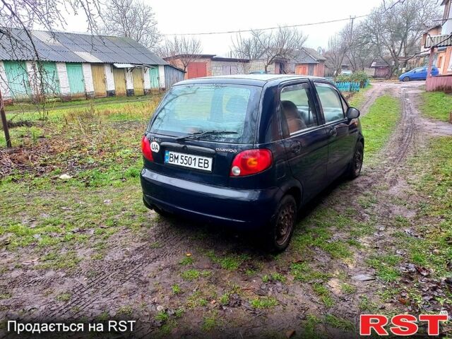 Синій Деу Матіз, об'ємом двигуна 0.8 л та пробігом 106 тис. км за 1650 $, фото 2 на Automoto.ua