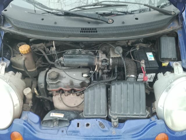 Синий Дэу Матиз, объемом двигателя 0.8 л и пробегом 190 тыс. км за 1500 $, фото 2 на Automoto.ua