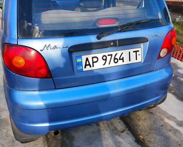 Синій Деу Матіз, об'ємом двигуна 0.8 л та пробігом 192 тис. км за 2100 $, фото 3 на Automoto.ua