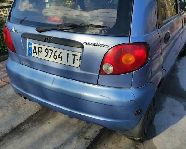 Синій Деу Матіз, об'ємом двигуна 0.8 л та пробігом 192 тис. км за 2100 $, фото 14 на Automoto.ua